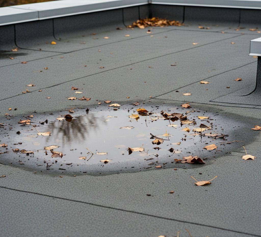 Daklekkage In Herfst Tegelen