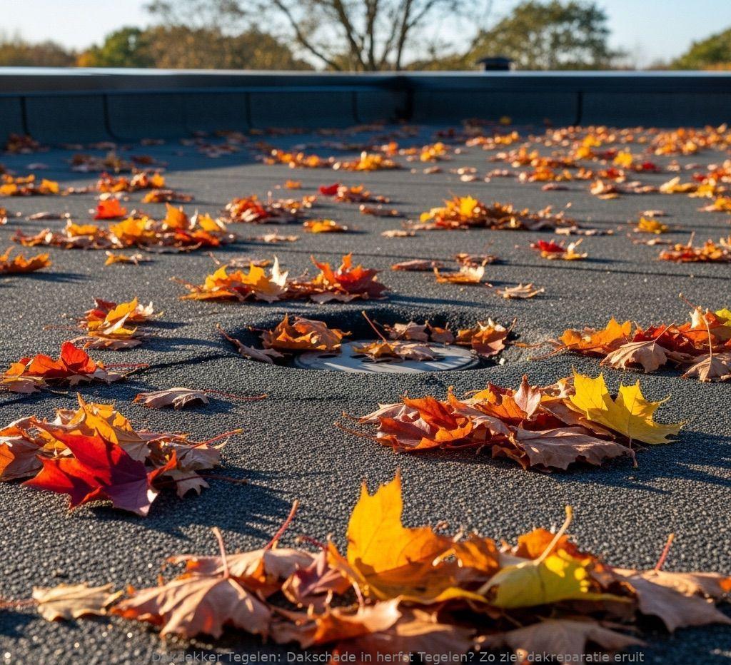 Dakschade In Herfst Tegelen